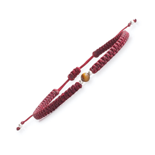 Men's Tiger Eye Beaded Bracelet