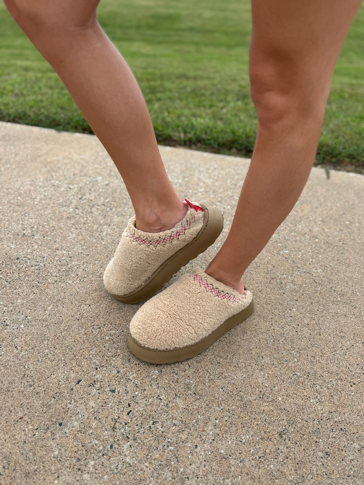 Sherpa Plush Slippers