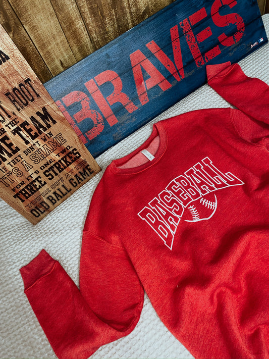 BASEBALL Graphic Sweatshirt