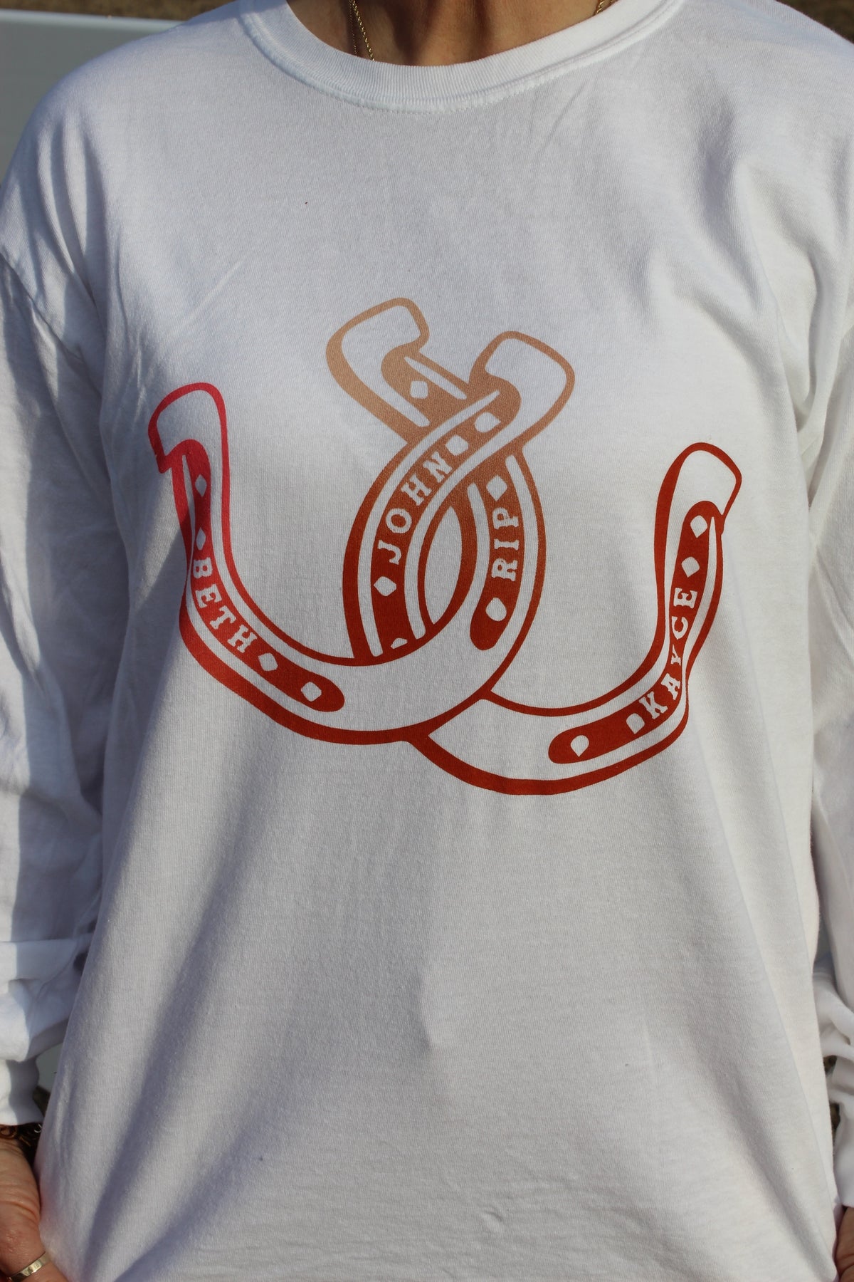 Beth and Rip Long Sleeve Graphic