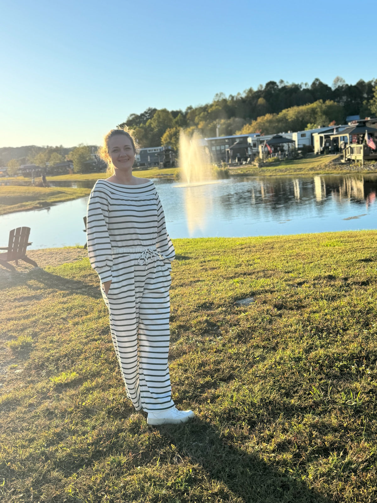 Off-Shoulder Lindsay Jumpsuit