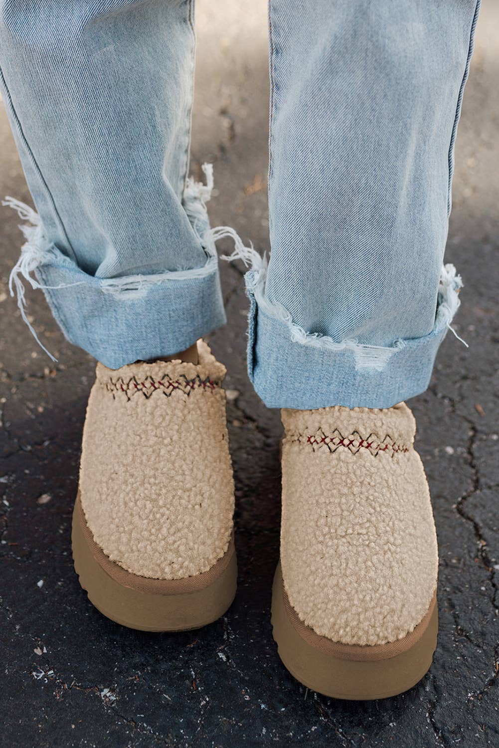 Sherpa Plush Slippers