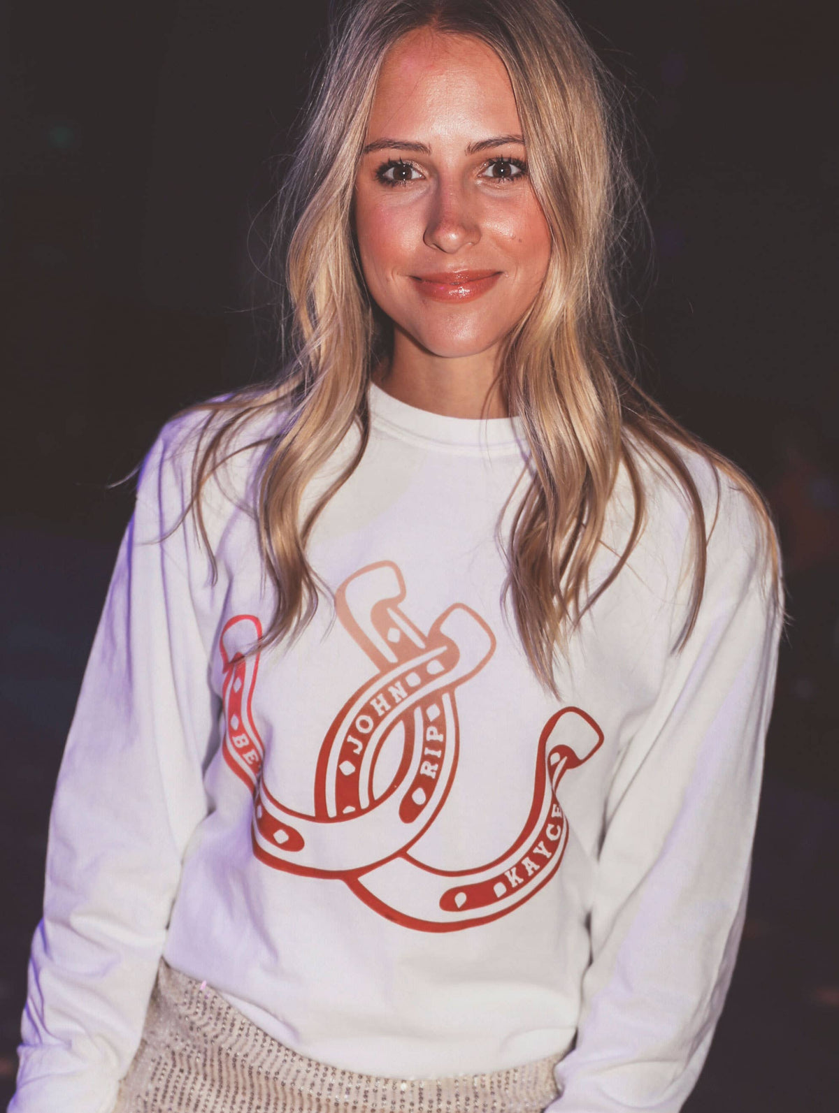 Beth and Rip Long Sleeve Graphic