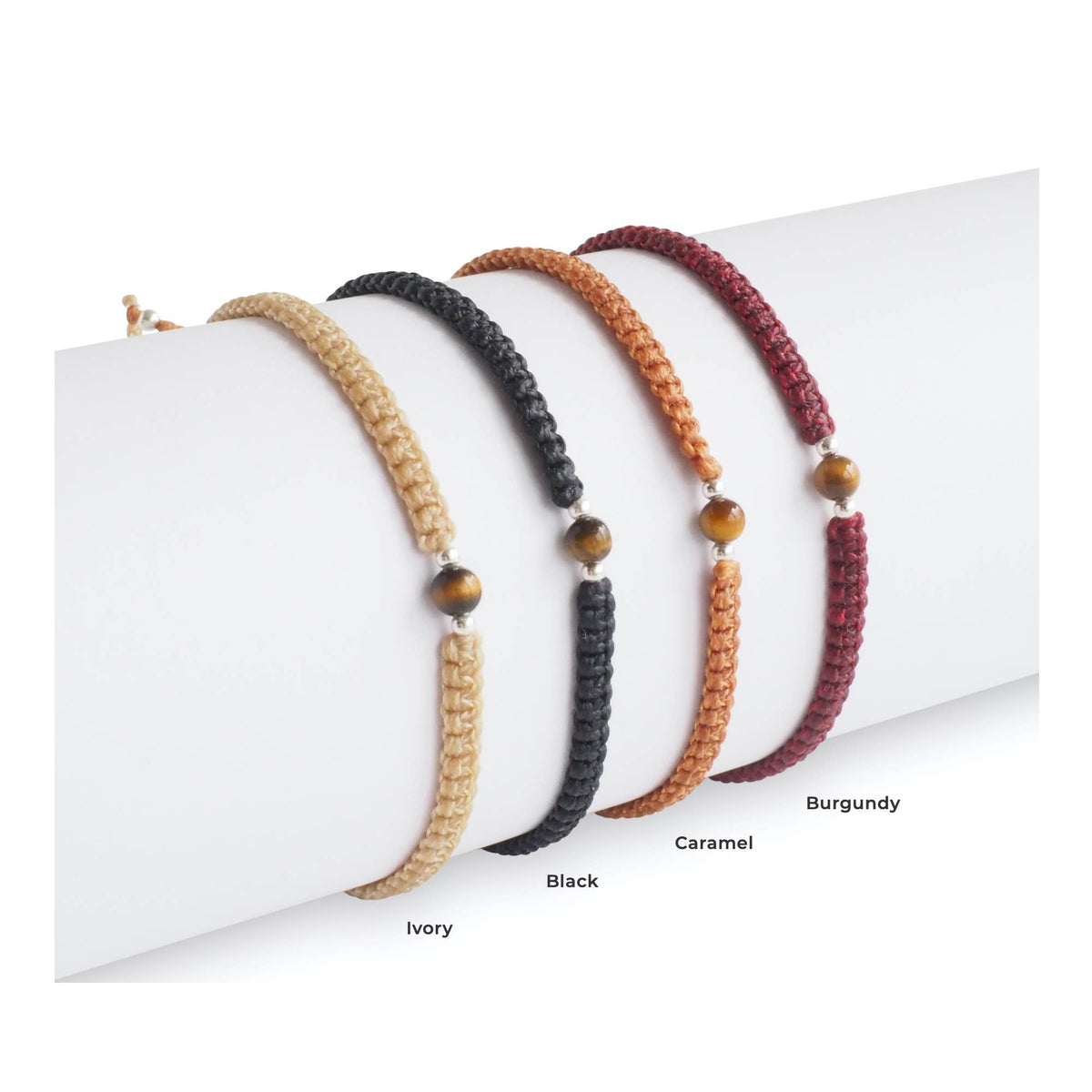 Men's Tiger Eye Beaded Bracelet